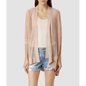 NWOT AllSaints Bishi Knit Kimono